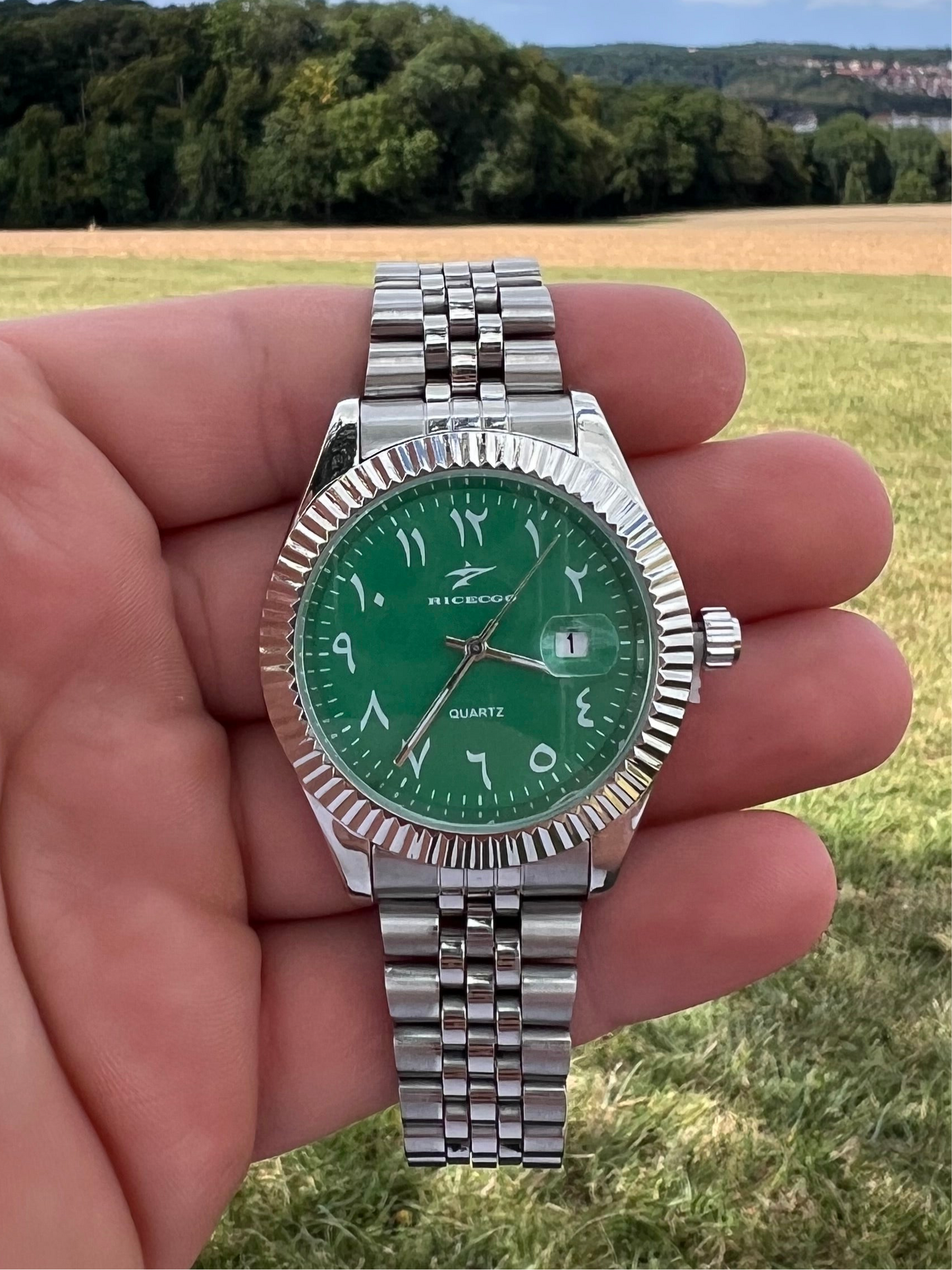 Arabic Dial Vert - Quartz