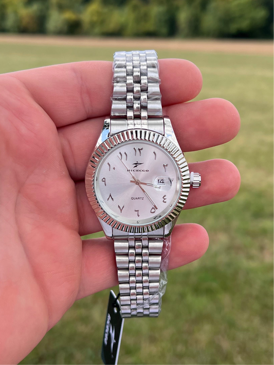 Arabic Dial Blanc - Quartz