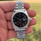 Arabic Dial Noir/Gris - Quartz