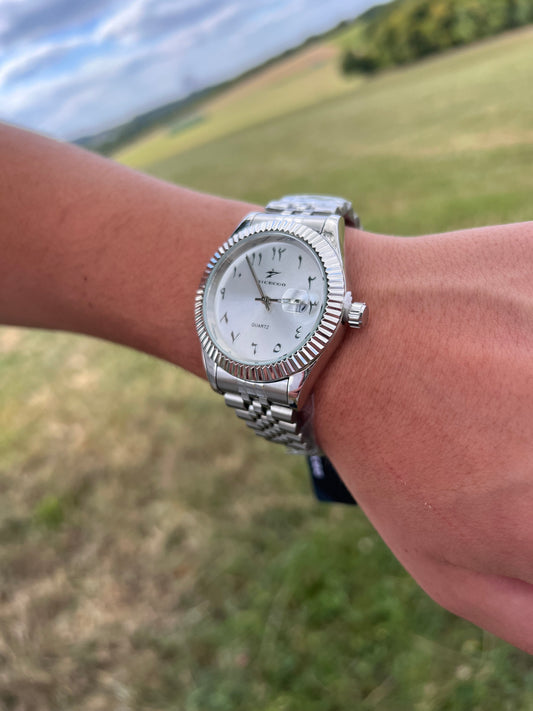 Arabic Dial Blanc - Quartz