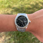 Arabic Dial Noir/Gris - Quartz